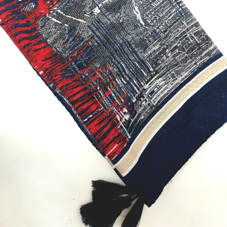 شال آبرنگی پاییزی