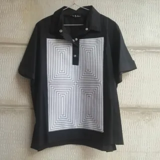 تیشرت آستین کیمونویی مشکی