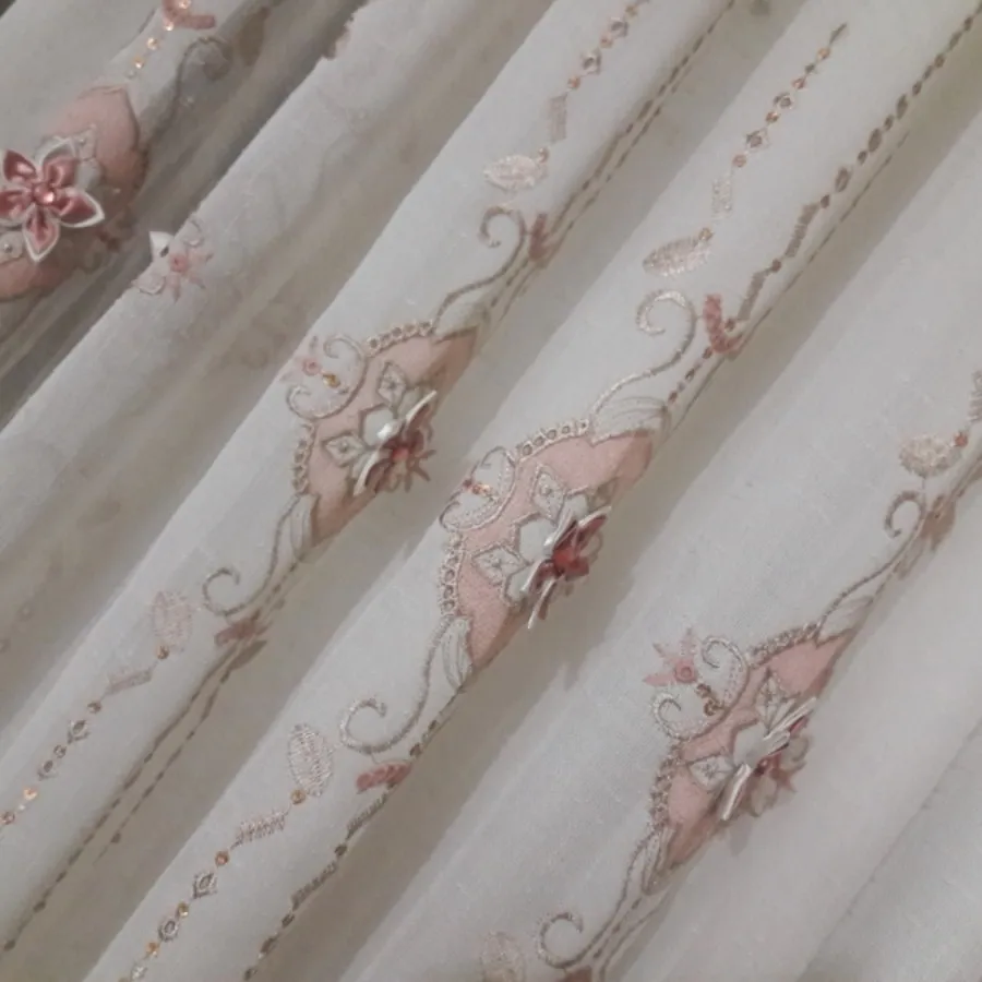 پرده کتان در حدنو