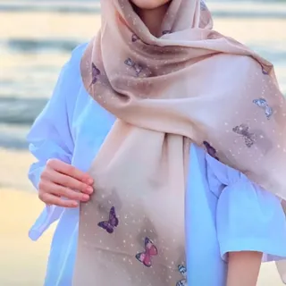 شال طرح پروانه