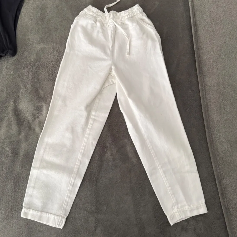 شلوار کتان دخترانه 8تا10