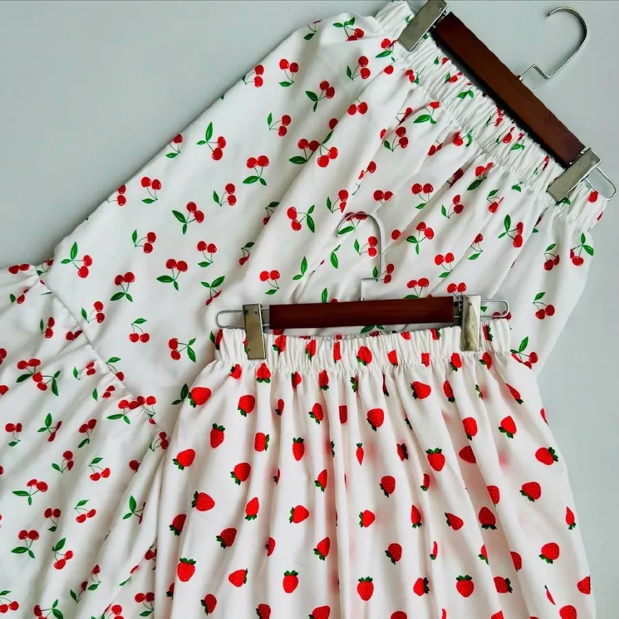 دامن کرپ نخ