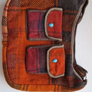کیف سنتی چهارخونه