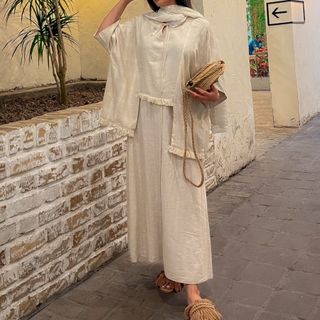 شومیز دامن لینن