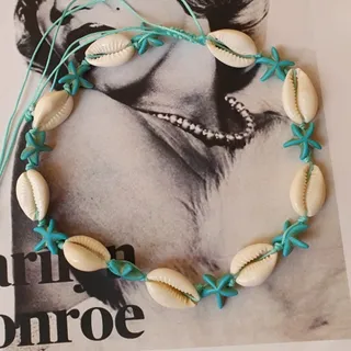 گردنبند صدف و ستاره دریای