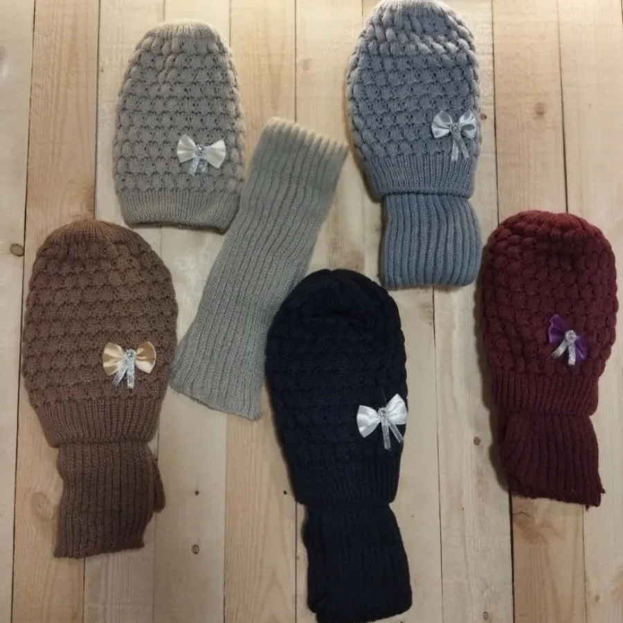 کلاه و شالگردن دخترانه