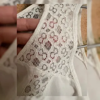 تاپ سفید دخترانه