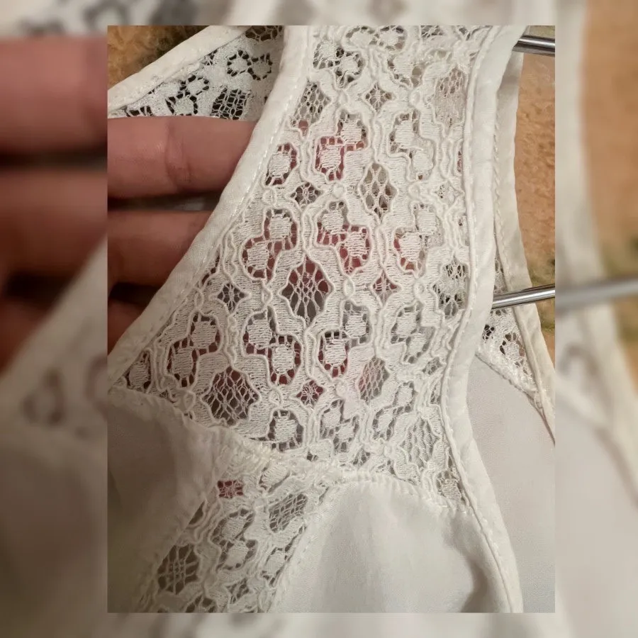 تاپ سفید دخترانه