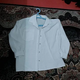 شومیزمانتویی سفید150t