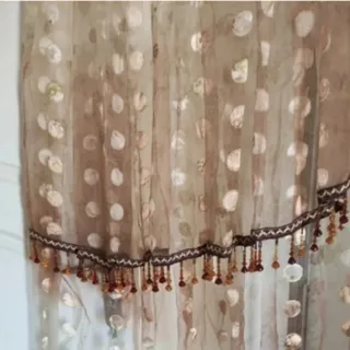 پرده اتاق خواب در حد نو