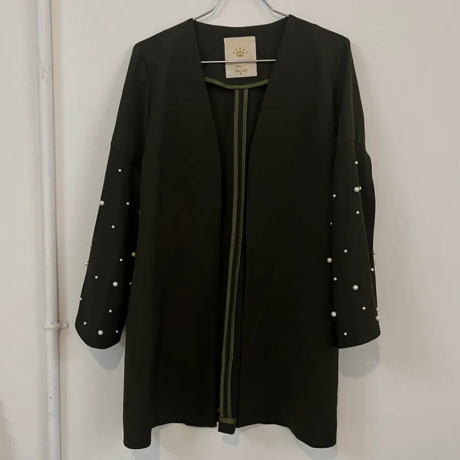 مانتو مرواریدی مجلسی