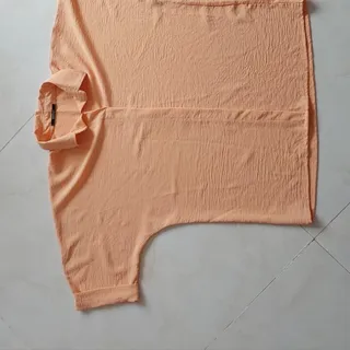 شومیز نارنجی کیمونو