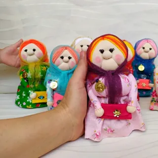 عروسک های ننه گلی