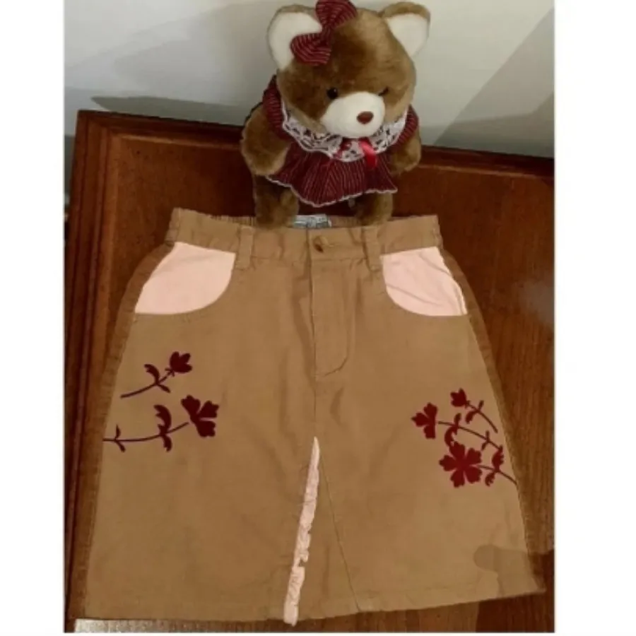 دامن مخمل کبریتی دخترونه