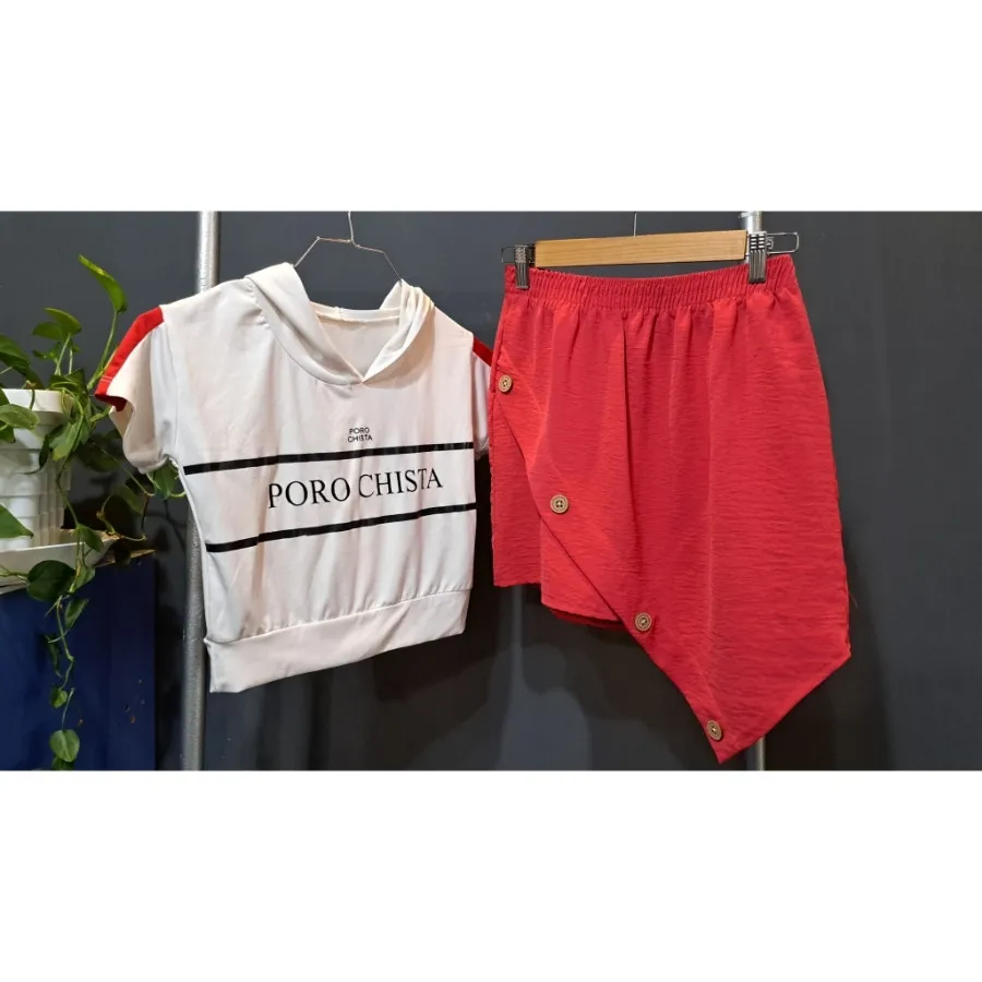 ست دامن نیم تنه