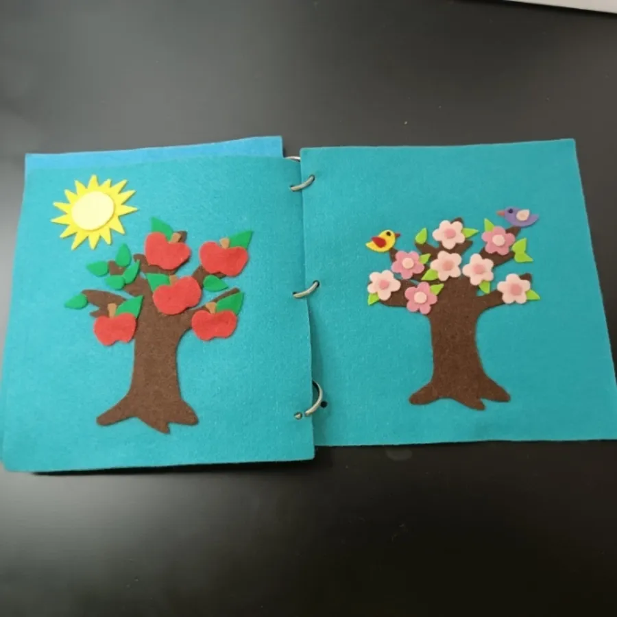 دفترچه نمدی آموزش فصل ها