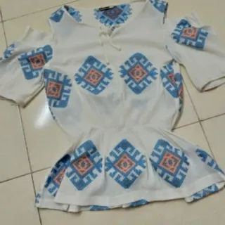 *شومیز خارجی شماره دوزی *