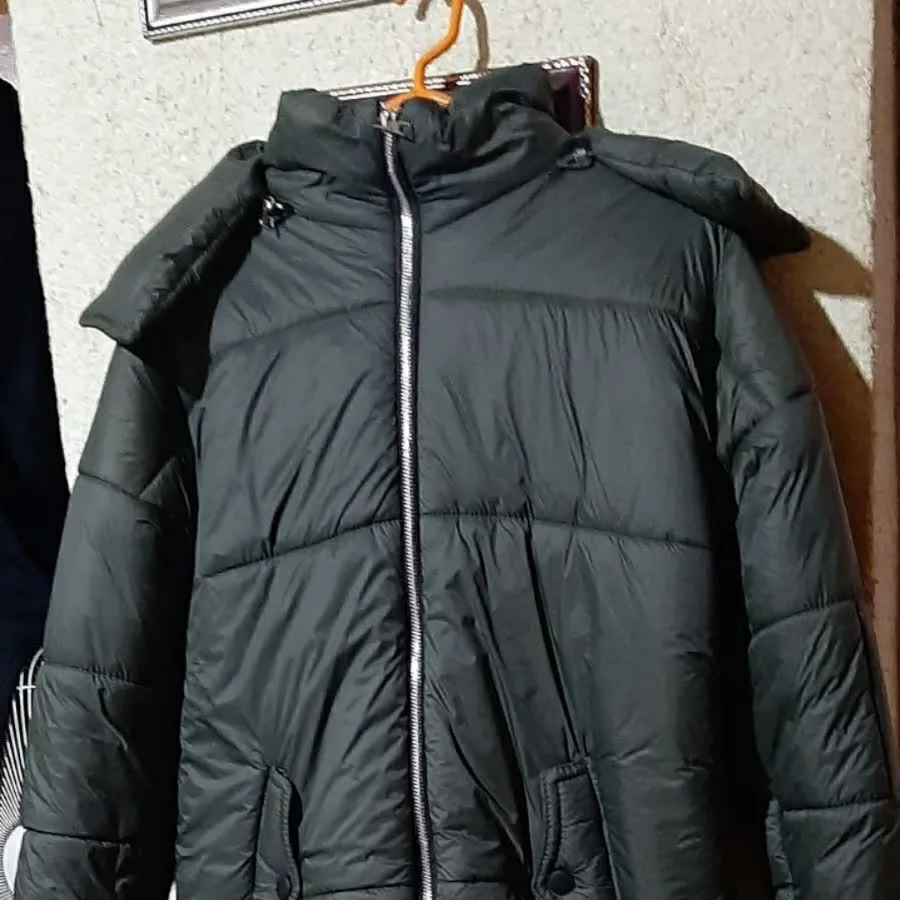 کاپشن زنانه رنگ یشمی