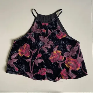 تاپ کراپ مخمل کد150