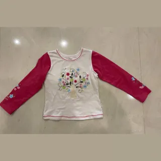 بلوز دخترانه گلدوزی