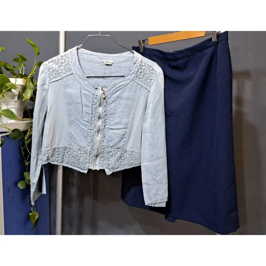 ست نیم تنه و دامن