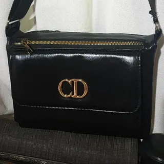 کیف چرم براق زنانه جادار