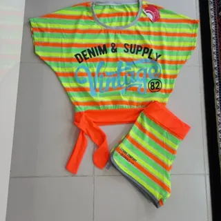 ست کراپ شورتک