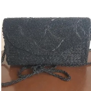 کیف ملیله دوزی مشکی