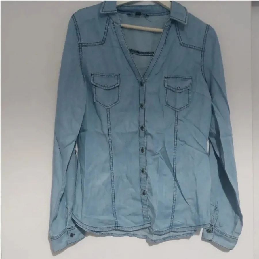 شومیز جین کاغذی