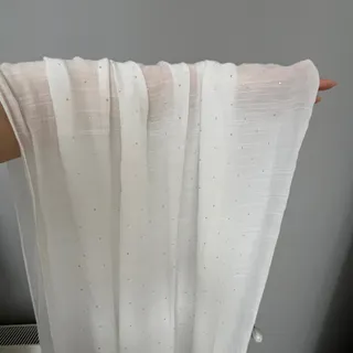 شال سفیدنگینی