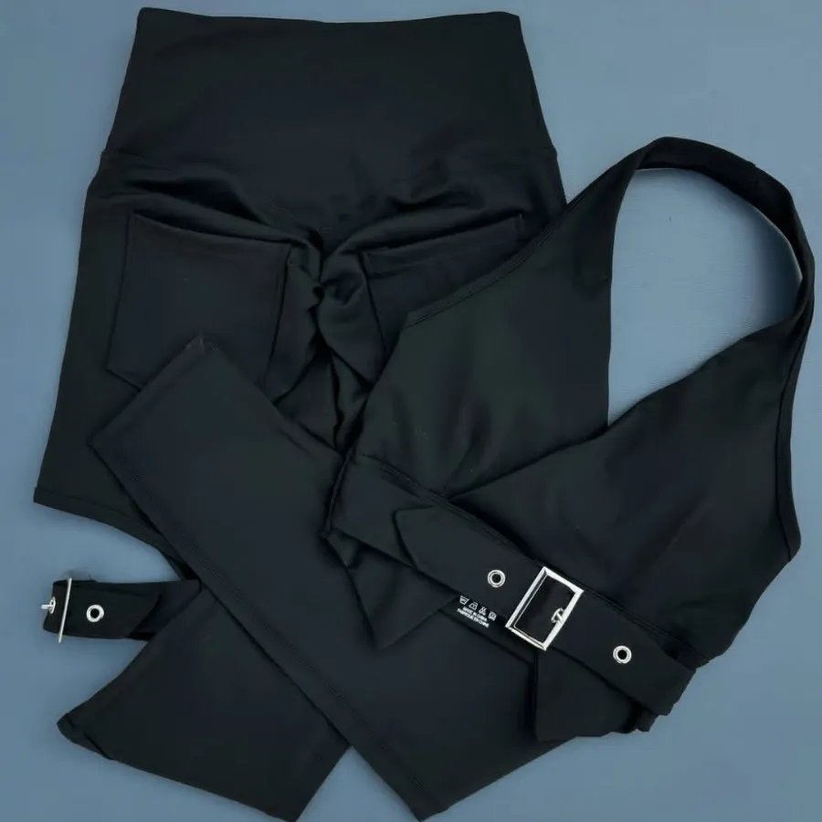 ست اسپرت ورزشی مشکی