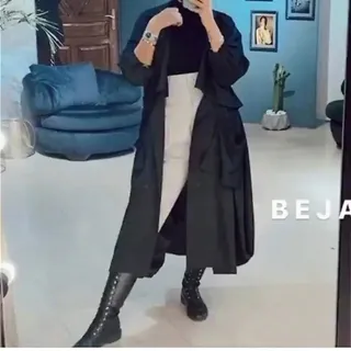 بارونی مزون بلند خاص مشکی