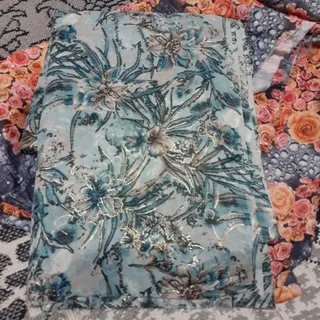 پارچه چادری آبی