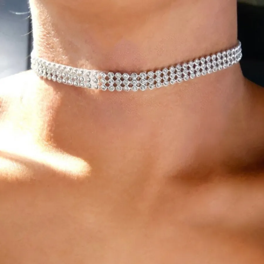 گردنبند مدل تنیسی