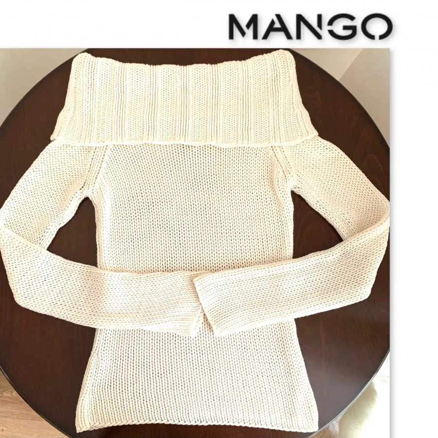 پلیور بافت زنانه منگو