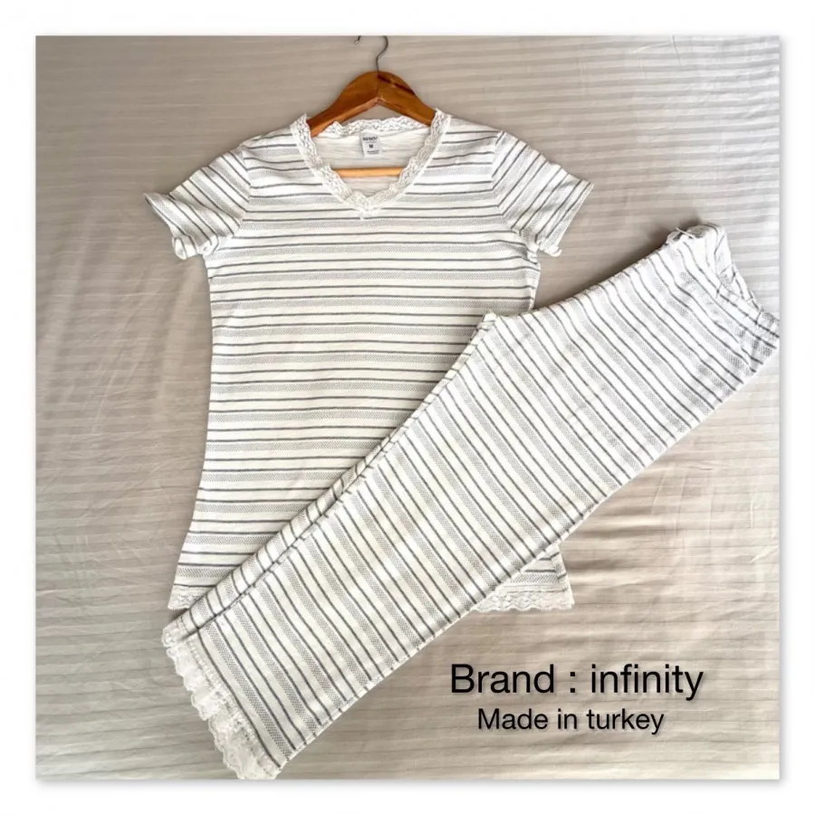 ست لباس راحتی نخی