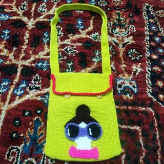 کیف قلاب بافی هنر دست