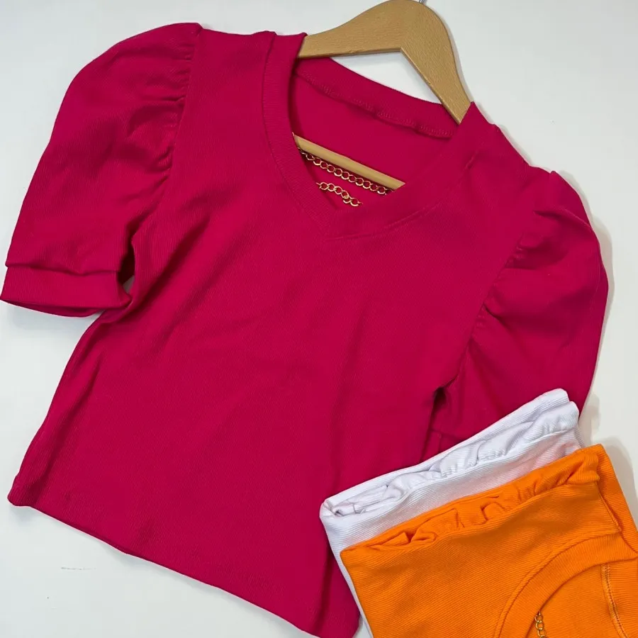 کراپ استین پفی