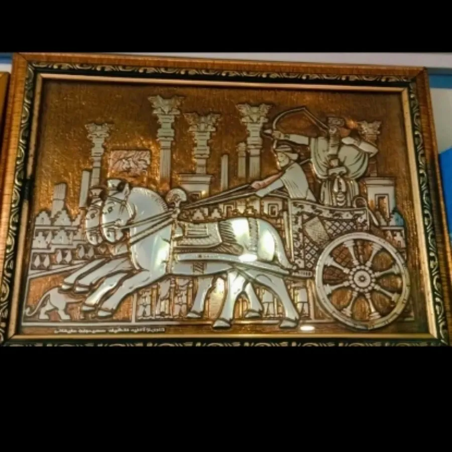 تابلو قلمزنی تخت جمشید نو