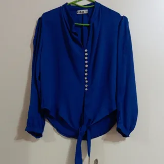 شومیز کاربنی گرهی