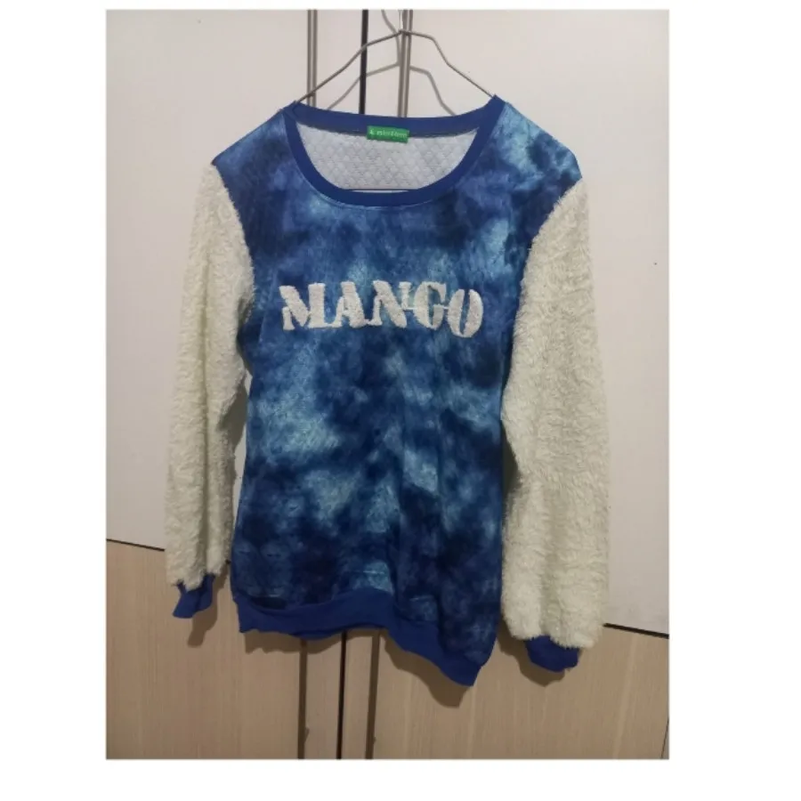 بلوز زمستونی آستین خزدار