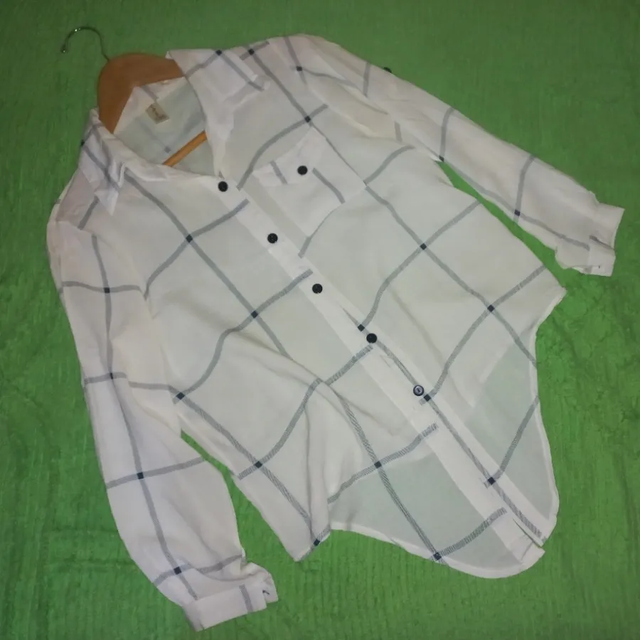 شومیز زنانه سفید جلو گره