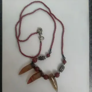 گردنبند سنگ طبیعی