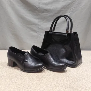 کیف و کفش ست طرح چرم