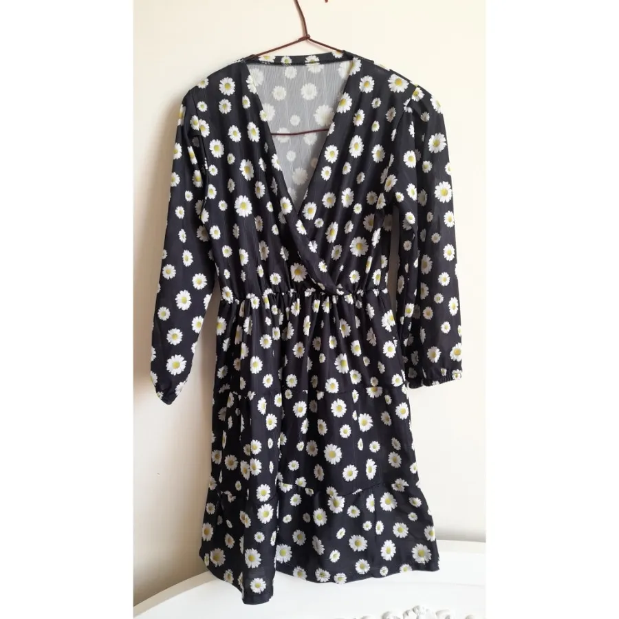 شومیز مشکی بابونه