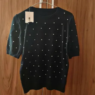 بافت پاییزه آستین کوتاه