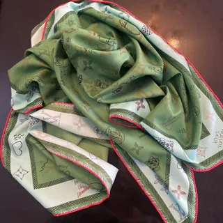 مینی اسکارف نخ ساتن