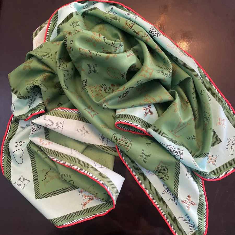 مینی اسکارف نخ ساتن