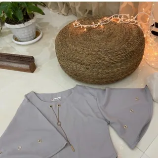 شومیز شیک طوسی