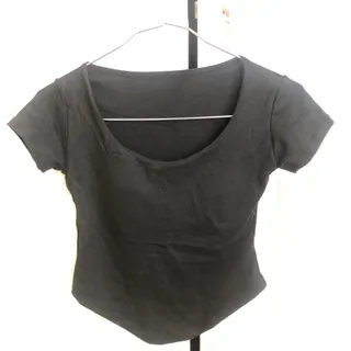 کراپ مشکی با کاپ ثابت